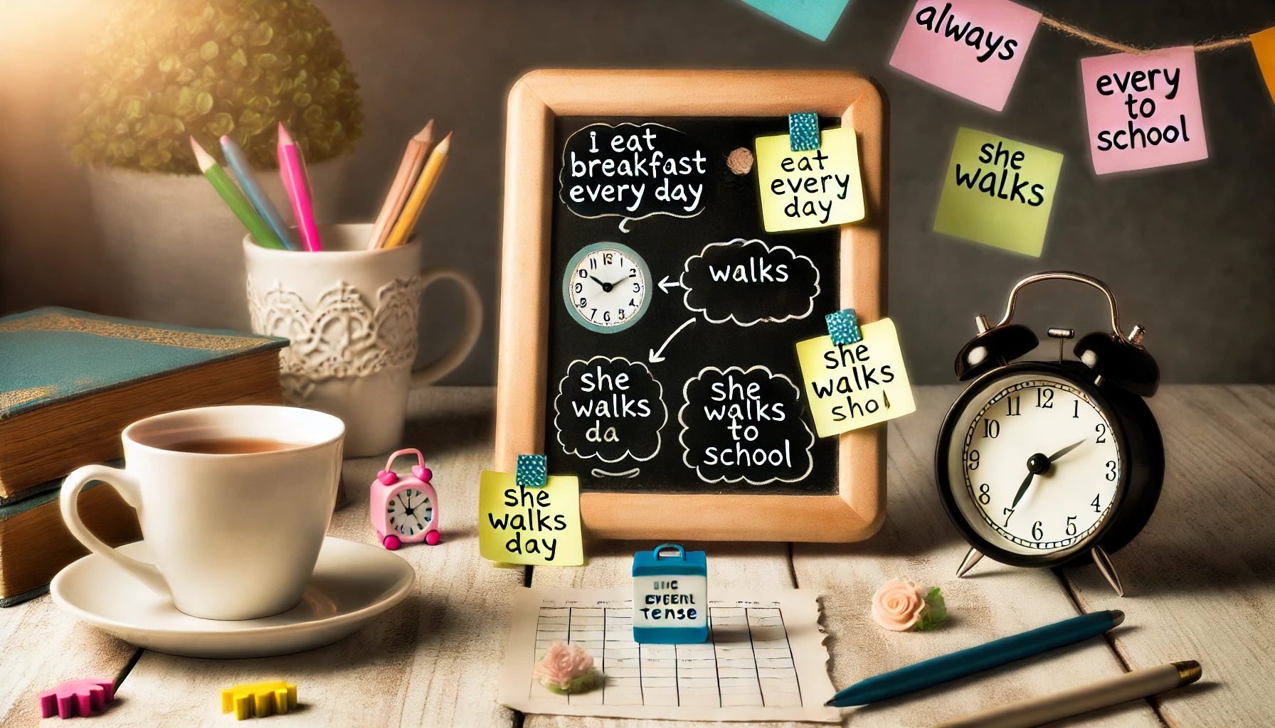 How to Use the Simple Present Tense with Examples